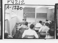 Jerome Hines teaching math